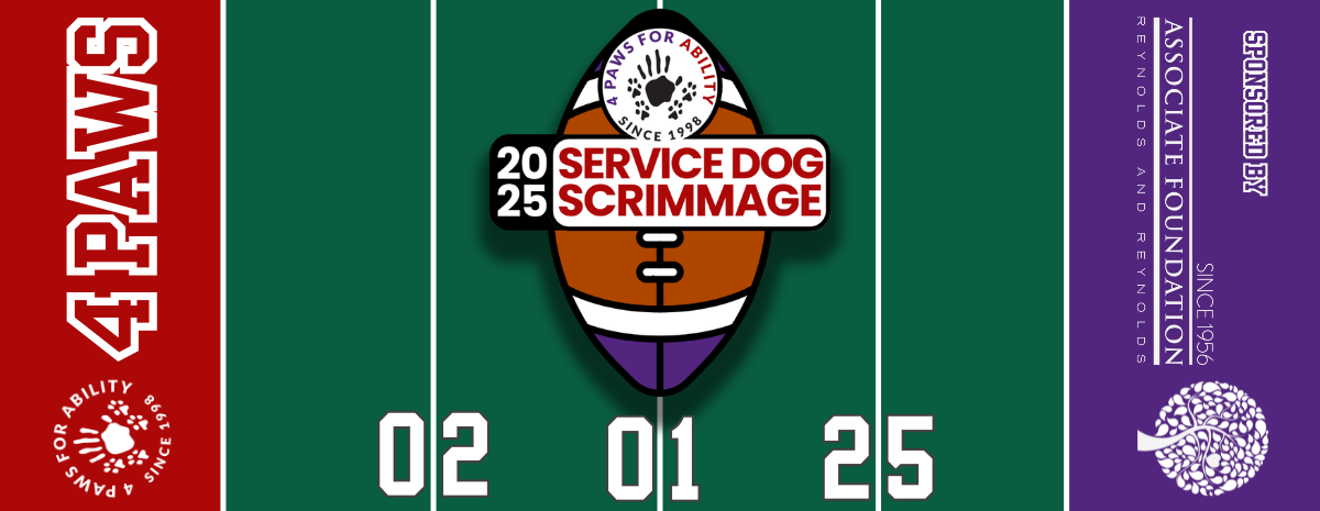 4 Paws for Ability Service Dog Scrimmage 2025
